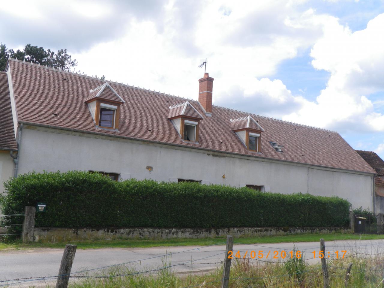 chantier Tuile plate Brumaire St Pierre les Etieux 1